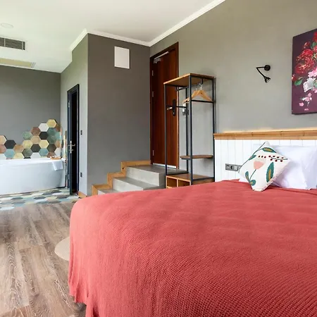 Old Colorful Balat Petrion Hotell