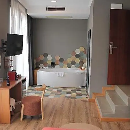 Old Colorful Balat Petrion Hotell
