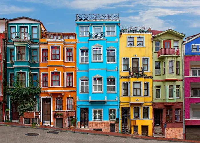 Old Colorful Balat Petrion