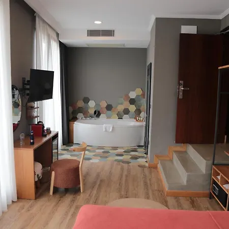 Old Colorful Balat Petrion Hotell